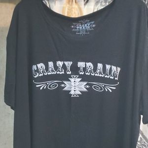 Crazy train  short sleeve tshirt